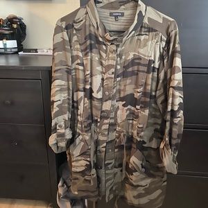 Torrid camo jacket